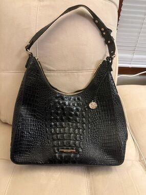 Brahmin Black Tabitha Shoulder Bag